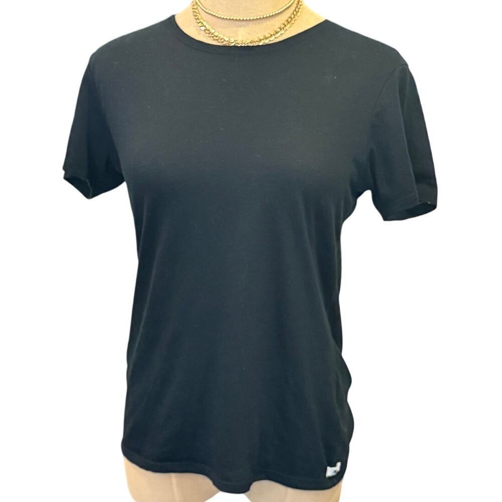 HURLEY Black Crew Neck S/S Tee T-Shirt Women size S